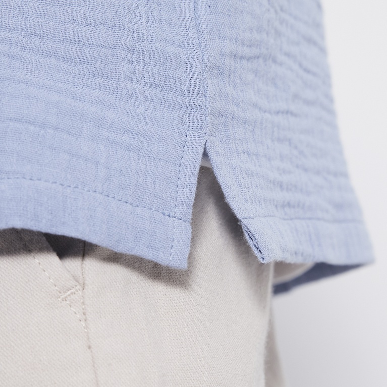 Short sleeve shirt "Joel" Light blue